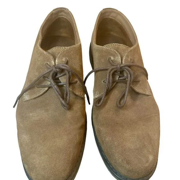 NUNN BUSH LINWOOD PLAIN TOE SUEDE OXFORD SHOES