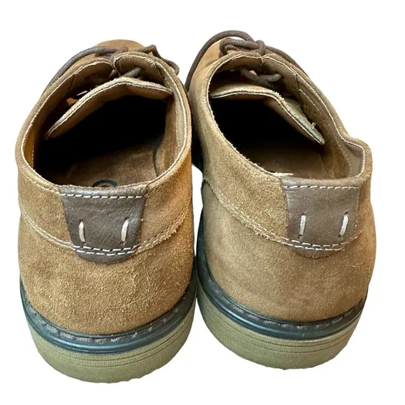 NUNN BUSH LINWOOD PLAIN TOE SUEDE OXFORD SHOES