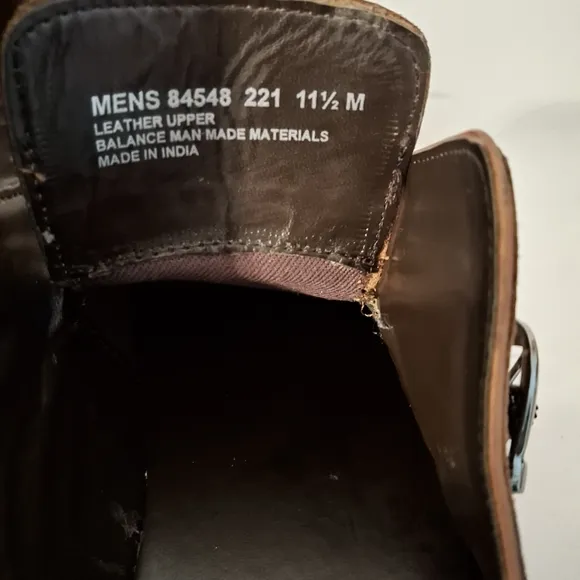 Nunn Bush Men's Brown Leather Cap Toe Oxford Gel Insert Dress Shoes