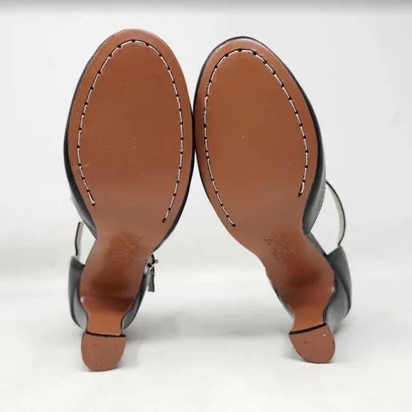 NWOB women's 9W Capezio Chorus t-strap black dance character shoes 9 Wide