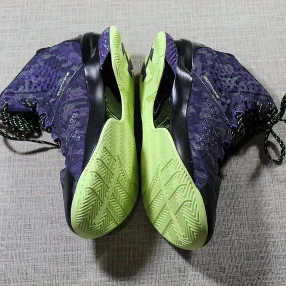 NWOT Under Armour Purple Curry One Dark Matter Athletic Shoes