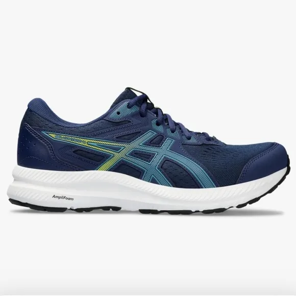 NWT ASICS 13 X Wide men’s Blue Athletic Shoes Gel Contend 8 Running Shoes New