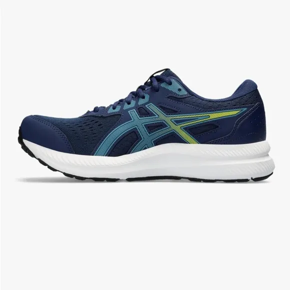 NWT ASICS 13 X Wide men’s Blue Athletic Shoes Gel Contend 8 Running Shoes New