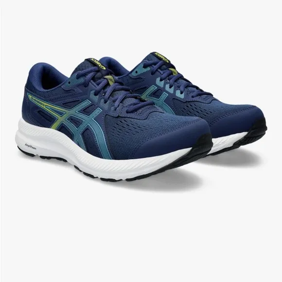 NWT ASICS 13 X Wide men’s Blue Athletic Shoes Gel Contend 8 Running Shoes New