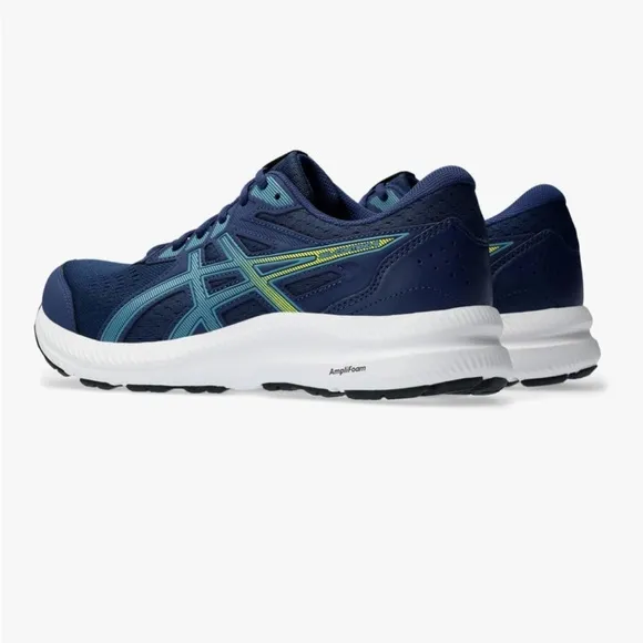 NWT ASICS 13 X Wide men’s Blue Athletic Shoes Gel Contend 8 Running Shoes New