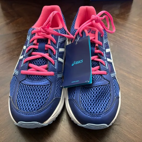 NWT ASICS (Unisex Big kid) Gel Contend 4 GS Running Shoes(size 7)