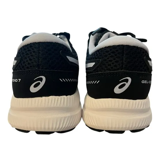 NWT ASICS Women’s Gel Contend 7 Running Shoes in Black/Lilac Opal size 5.5 wide