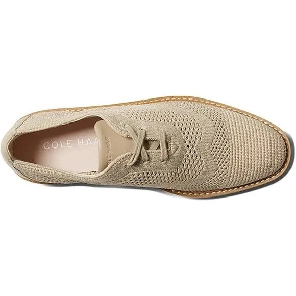 NWT Cole Haan Women's Originalgrand Platform Stitchlite Oxfords,Ivory-Size 9.5
