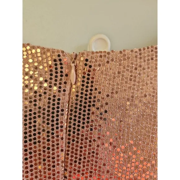 NWT Connected Apparel Kym Sequin‎ Fit Flare Cocktail Dress