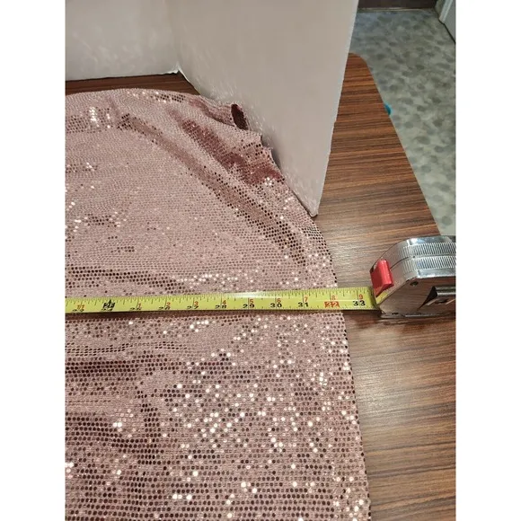 NWT Connected Apparel Kym Sequin‎ Fit Flare Cocktail Dress