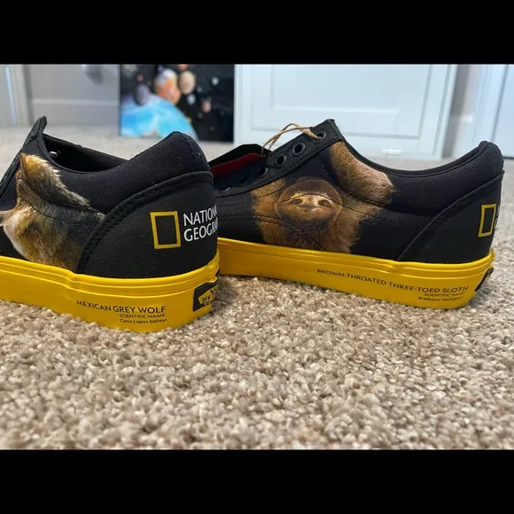 NWT VANS Limited National Geographic Old Skool Collab NEW M-8.5/W-10