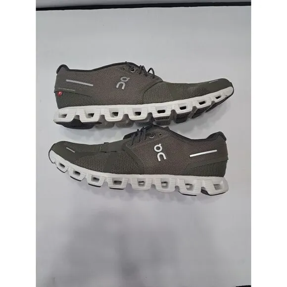 On Cloud 5 Men's Running Athletics Sneakers Olive Green/ White 59.98912 Sz 9