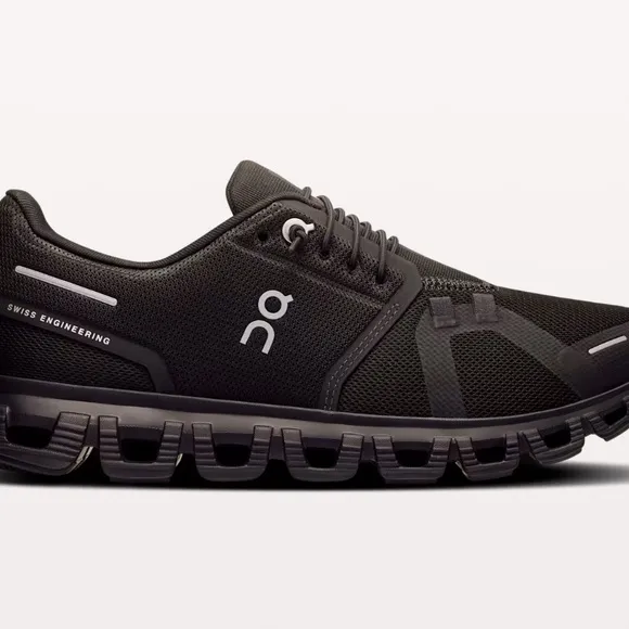 On Cloud 6 Women’s Various Sizes Running-Walking Shoe Black• Brand New In Box•