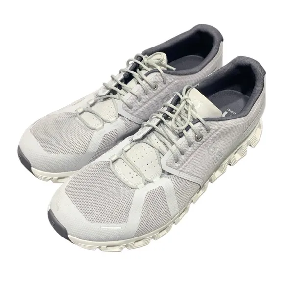 On Cloud Cloud 6 Shoes On Running Sneakers MEN'S 12.5 Glacier White