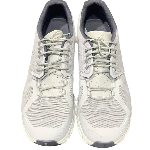 On Cloud Cloud 6 Shoes On Running Sneakers MEN'S 12.5 Glacier White
