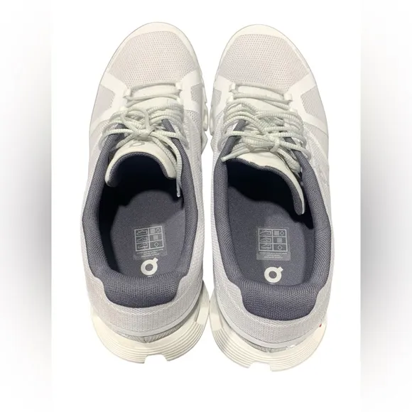 On Cloud Cloud 6 Shoes On Running Sneakers MEN'S 12.5 Glacier White