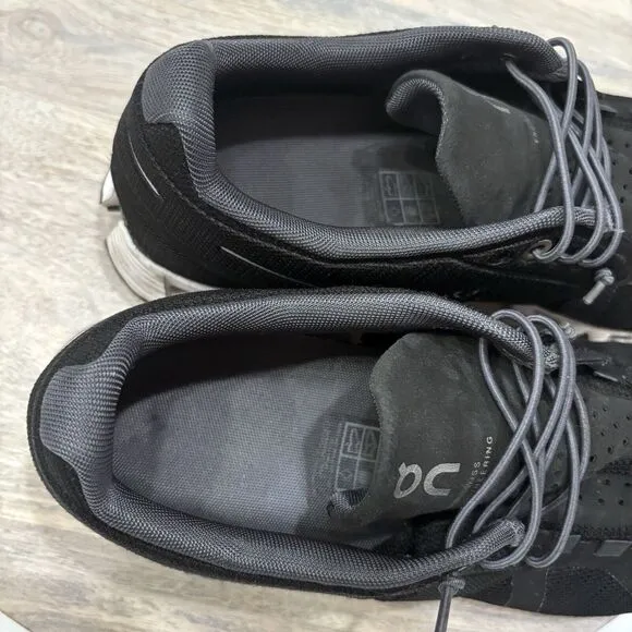 On Cloud CloudTec Women's Black &amp; White‎ Running Shoes Sneakers US Size 8.5