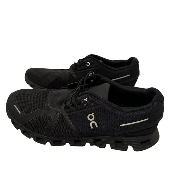 On cloud running shoes black cloud 5 men’s 10.5