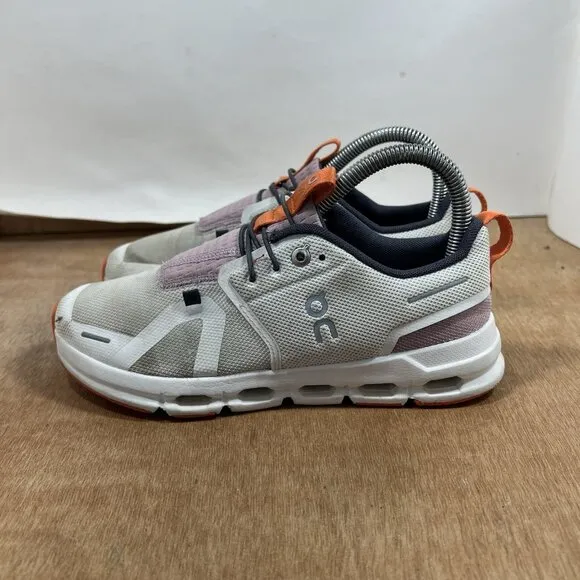 ON Cloud Sky Undyed White Mauve Youth Size 4.5Y Shoes 3YD11442266
