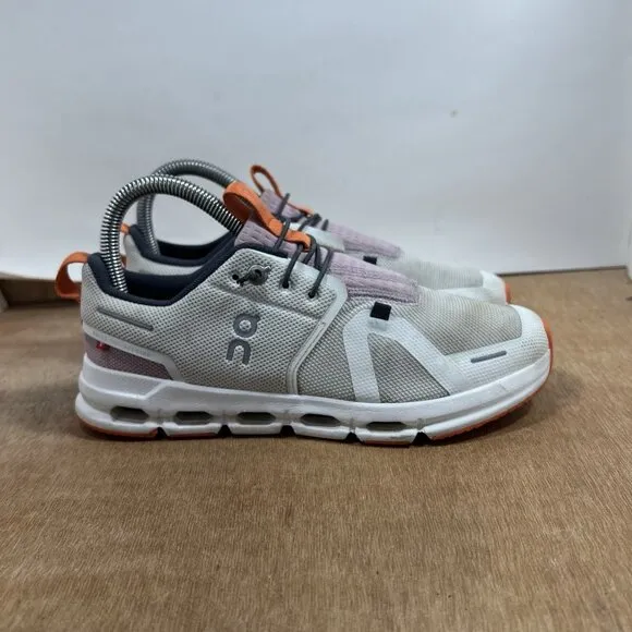ON Cloud Sky Undyed White Mauve Youth Size 4.5Y Shoes 3YD11442266