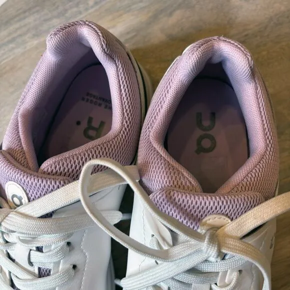On Cloud The Roger Advantage Women's White Aster Running Shoes US Size 9
