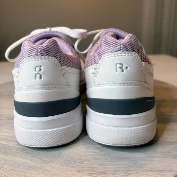 On Cloud The Roger Advantage Women's White Aster Running Shoes US Size 9