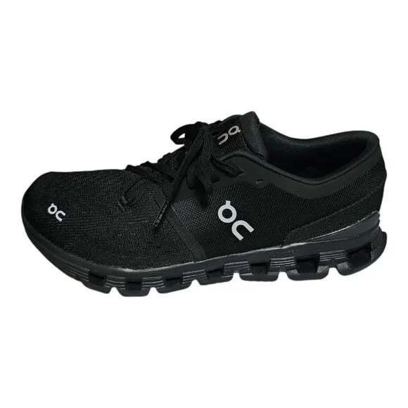 On Cloud X 4 Black/Eclipse Mens Size 10.5 Running Shoes EXCELLENT