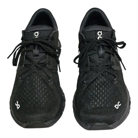 On Cloud X 4 Black/Eclipse Mens Size 10.5 Running Shoes EXCELLENT
