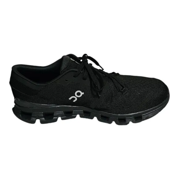 On Cloud X 4 Black/Eclipse Mens Size 10.5 Running Shoes EXCELLENT