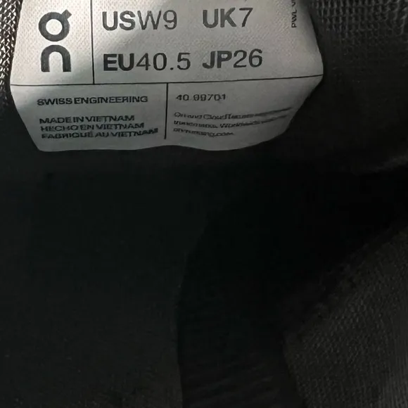On Cloud X Black/Asphalt sneaker shoes