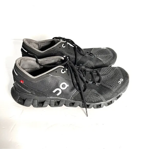 On Cloud X Black/Asphalt sneaker shoes
