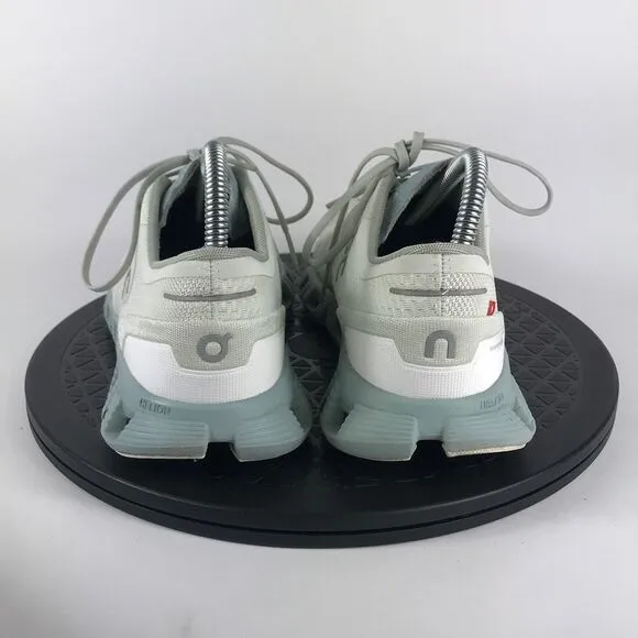 ON Cloud X White/Teal Swiss Engineering Running Shoes Women’s Size 8.5
