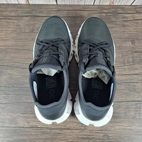 On Cloud X3 AD Running Shoes Women's Sz 7.5 Black White (VGC)