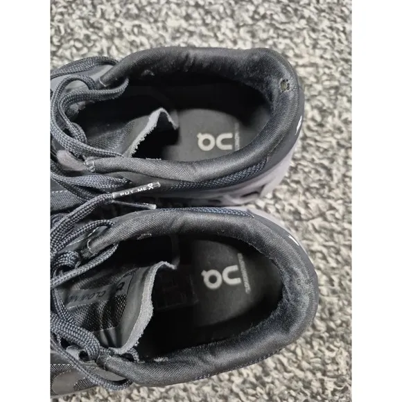 On Cloudmonster Women's Size 9.5 Black Running Shoes