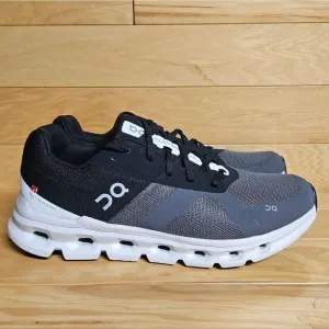ON Cloudrunner Men's Running Athletic Shoes Sneakers Gray/Black Size 11.5
