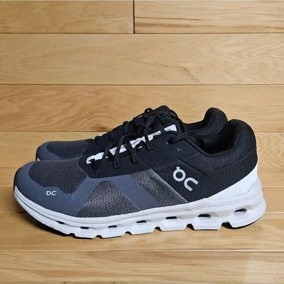 ON Cloudrunner Men's Running Athletic Shoes Sneakers Gray/Black Size 11.5