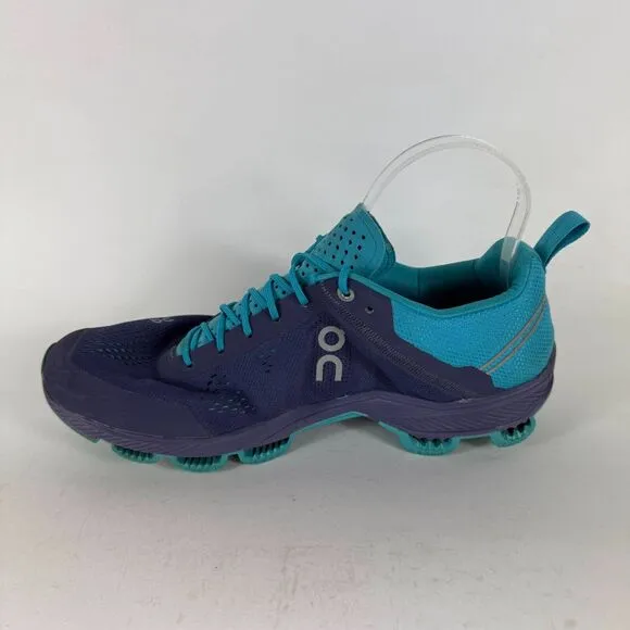 On Cloudsurfer Sneaker Women's 10.5 Blue Lace-Up Low Top Running Athletic Shoes