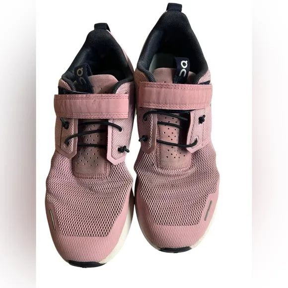 On Kids 3 Cloud Play pink tennis shoes