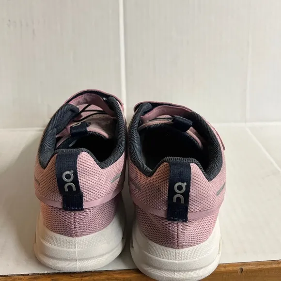On Kids 3 Cloud Play pink tennis shoes