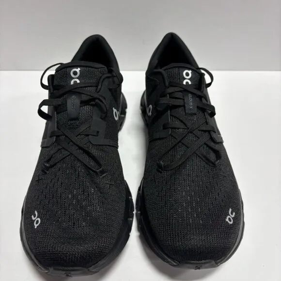 On Men’s Cloud X 4, Black Running Shoes, Size 9.5 M