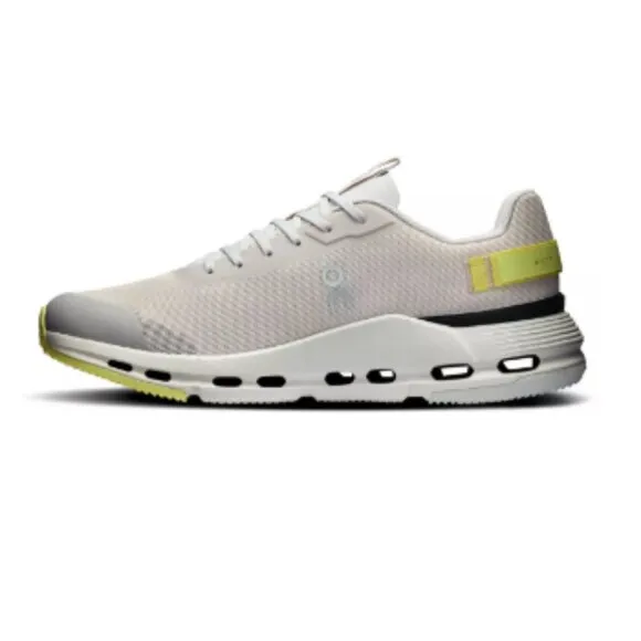 On Men's Cloudnova Form 2 Shoes-Color: Pearl/Limelight