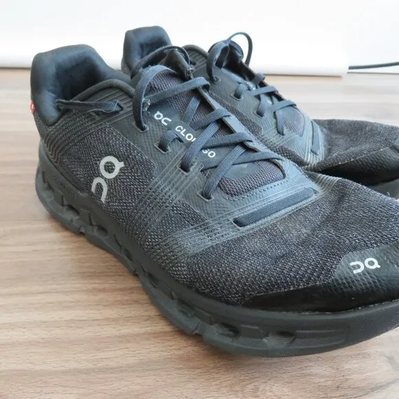 ON RUNNING On Cloudgo Athletic Running Sneakers Shoes in Black Eclipse - US 9.5