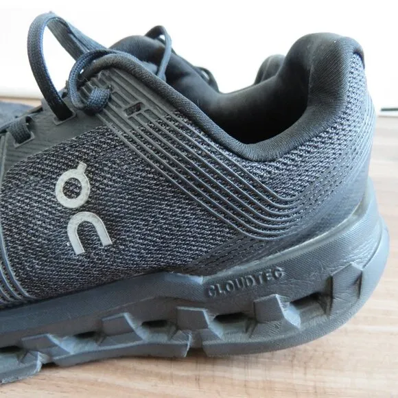 ON RUNNING On Cloudgo Athletic Running Sneakers Shoes in Black Eclipse - US 9.5