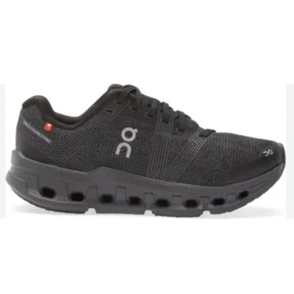 ON RUNNING On Cloudgo Athletic Running Sneakers Shoes in Black Eclipse - US 9.5