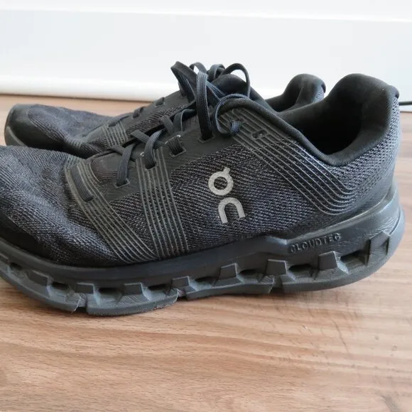ON RUNNING On Cloudgo Athletic Running Sneakers Shoes in Black Eclipse - US 9.5