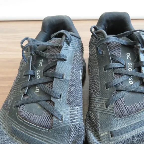 ON RUNNING On Cloudgo Athletic Running Sneakers Shoes in Black Eclipse - US 9.5