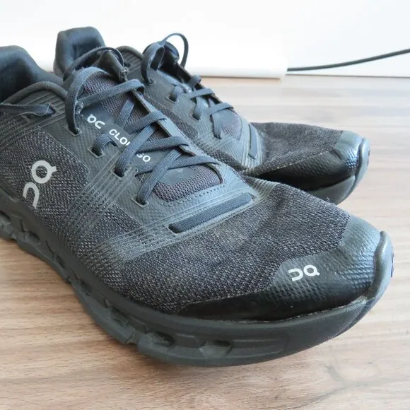 ON RUNNING On Cloudgo Athletic Running Sneakers Shoes in Black Eclipse - US 9.5