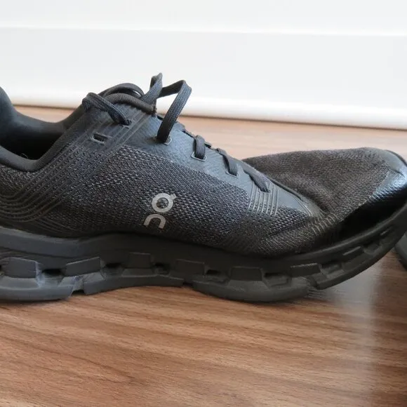 ON RUNNING On Cloudgo Athletic Running Sneakers Shoes in Black Eclipse - US 9.5