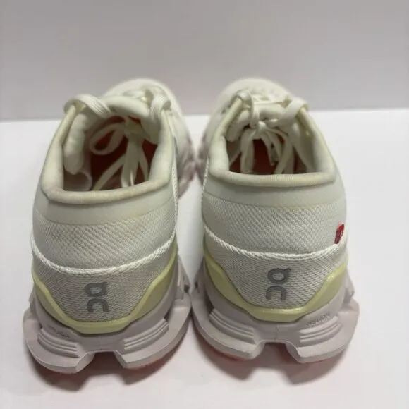 On Women’s Cloud X 4 Ivory Sand Running Shoes, Size 8.5 M