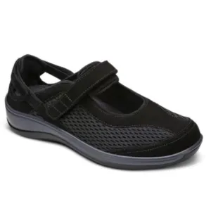 Orthofeet Sanibel Black Shoes size 10.5 Extra Wide